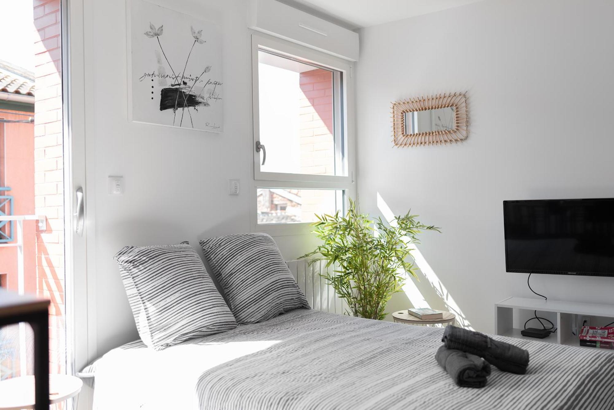 T2 Avec Parking Gratuit - Proximite Gare Apartment Toulouse Exterior photo
