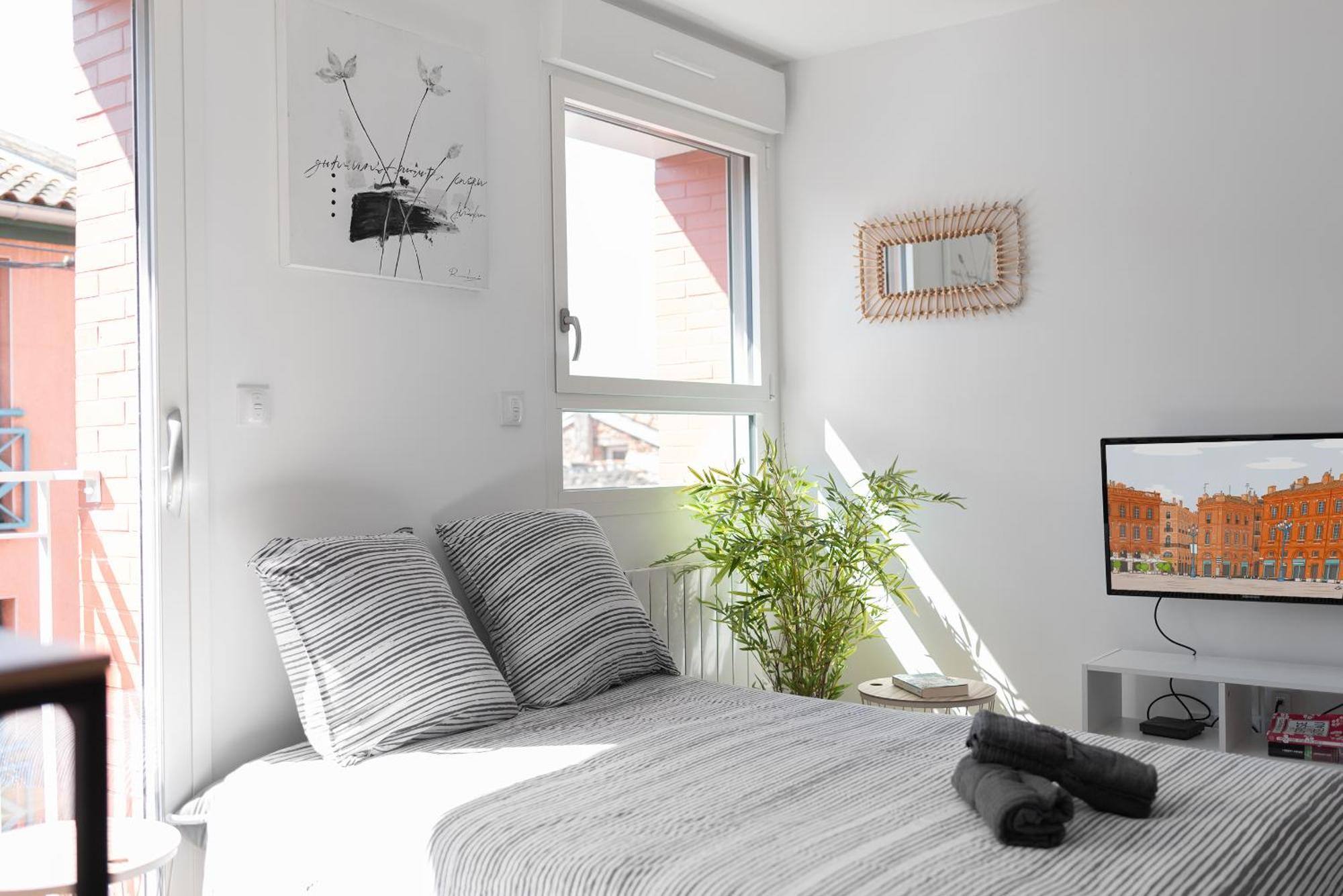 T2 Avec Parking Gratuit - Proximite Gare Apartment Toulouse Exterior photo